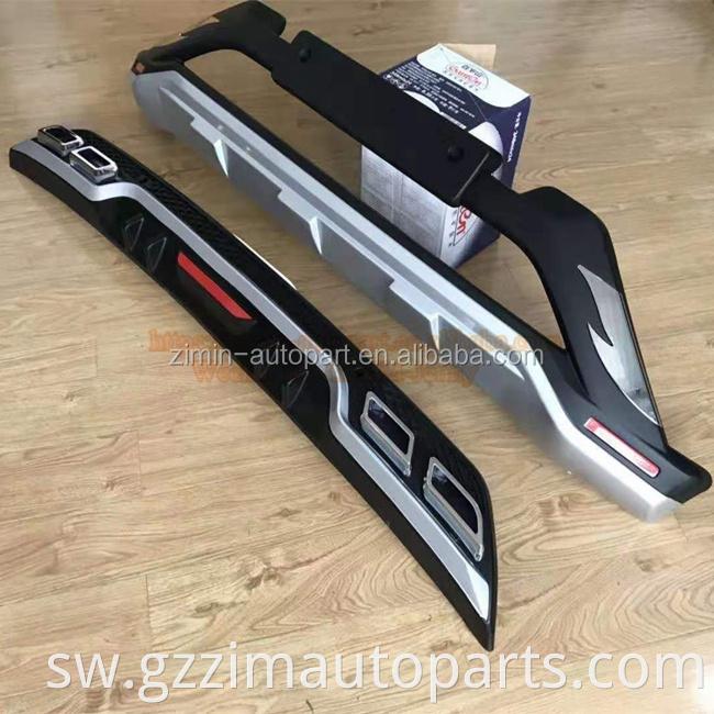 Uuzaji wa kiwango cha juu cha kuuza vifaa vya gari mbele grille ya bumper kwa kukimbilia